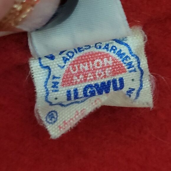 ❤️Vintage Adele Simpson ILGWU Red Coat - Picture 13 of 16